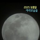 #정월대보름 #2025새해보름달 #풍경영상 #배율에따른 달의여러모습 #가요뮤직tv 이미지