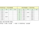 무안국제 공항 셔틀버스 운행 시간표(2016.3.28 ~4.30) 이미지