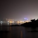 오밤중 용두암 해안도로에서.. 이미지