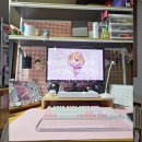 원목 스탠드 책꽂이 | 데스크테리어 소품 자취 책상 꾸미기 핑크 인테리어 추천