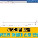 [신호만들기 추가자료] 50강 : 이라이콤 모델 긴 윗꼬리 매물대 신호 만들기 이미지