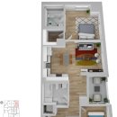 VMC역 근처 2 Bed 2 Bath 콘도 렌트 $2700, 파킹 인터넷 포함, 883 sqft 이미지