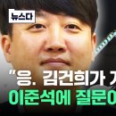 "개입 맞아" "제거해 드린다고" 파문 이준석 향했다 #뉴스다 / JTBC News 이미지