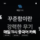 (온라인)제안-중국어(고급) | ✨ 매일11시 중국어｜후기 카톡중국어로 다시 시작한 중국어회화 공부 📱