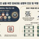 장씨여자이름풀이(1), 정통성명학 이름풀이 이미지