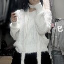 소프티 | 클리시어 소프티 케이블 니트&amp;머플러 세트 후기✨ 겨울 홀리데이·연말룩 추천