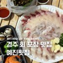 주정차054 | 경주 터미널 근처 횟집 경주 회 포장 맛집 추천 예진횟집