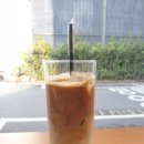 림폴커피 | 봄이 왔나 봄, 아이스 라테 마셔도 좋은듯! 성내동 카페 림폴커피