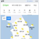 전국 주간 날씨 이미지