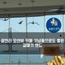 맘스터치 민락수변점 | 광안리 오션뷰 카페 추천, 기념품으로 좋은 갈매기 샌드 광안점 솔직후기