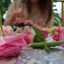 힐링 꽃꽂이 이미지