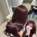 바이올렛 | 성수동 미용실 추천 엔믹스 해원 콜리레드 (레드 바이올렛) 염색 후기 오슈아헤어