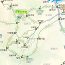 x검봉산 (강촌 문배마을/530m) 등산지도 이미지