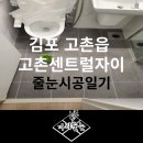 김포 고촌센트럴자이 더 깨끗한 무펄 줄눈시공 일기