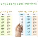 돌전 아기들 평균 몸무게와 키라네요..^^ 이미지