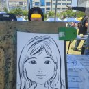 전북특별자치도 익산시 익산가족센터 캐리커처 이벤트 진행