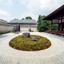 일본의 젠가든(Zen garden). 이미지