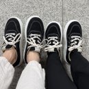 270 | [또산템] 르무통 메이트 블랙 270 &amp; 235 사이즈 솔직 후기 | 데일리 커플 운동화