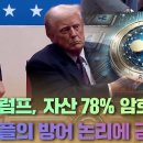 트럼프 자산 78% 암호화폐 투자. 올해는 가상화폐 폭발의 해로 누구나 부자된다, 이미지