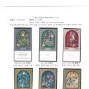 Islael staind glass window stamp (단편 6종 -1) 이미지