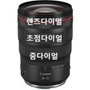 캐논 RF 24-70mm F2.8 L IS USM 한글 메뉴얼 이미지