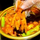 홍대힙한술집 레트로감성 핫한 가마솥매운닭발 맛집 교도리