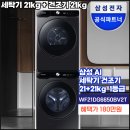 대신인버터빨래방 | [혜택가 180만원] 삼성 비스포크 AI 그랑데 세탁기21kg+건조기 21kg 세트 장단점 실사용리뷰(WF21DG6650...