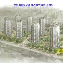 창원 상남2구역 재건축아파트 배치도 이미지