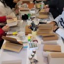 더 따숲 | 위한 &lt;쓰담쓰담, 내 마음을 메우는 북바인딩&amp;차담&gt; 투명 커버 바인딩 노트 수업 후기 at.따숲 공릉동