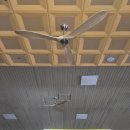 동광체육관 | 부산 대형 절 사찰 실링팬 설치 시공 후기