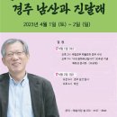 유홍준 교수와 경주 답사를 하고 이미지