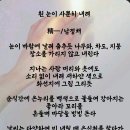 흰 눈이 사뿐히 내려 이미지