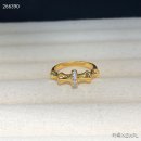 214525 [올드 머니 스타일 시리즈 - 대나무 다이아몬드 반지 이미지