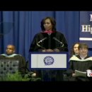 Michelle Obama Attended a School' s Graduation (미셸 오바마 학교 졸업식 참석) 이미지