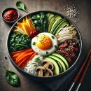 맛있는 비빔밥 이미지