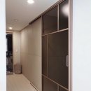 반도유보라1차~자이더테라스 횡단보도 | 청주SK뷰자이 로즈골드 원슬라이딩 현관중문 시공 후기 이원중문 입니다 😻
