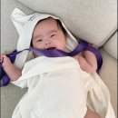 [출산선물 추천] 신생아부터 유아기까지 쭉! 아기가 먼저 찾는 수건, 오베 강화소창 후드수건 리얼후기! 👶💜