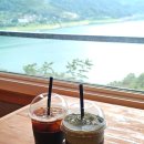 산새농원 | 충주 외곽 카페 뷰좋은 호수가아름다운전망대 수관광농원 쑥라떼