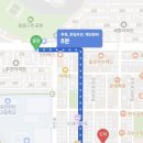 전민동 주민센터 버스정류장 이미지