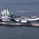 랴오닝 항공모함의 무력시위로 중국과 일본 간의 군사적 대치가 확대되었습니다. 이미지