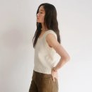 코지빌리지 | Benuet 베뉴엣 빌리지 슬리브리스 가디건 셋업 크림컬러 착용 후기