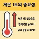 체온1도
