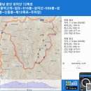 충남 금산 성치산 12폭포 (용덕고개~임도~516봉~성치산~556봉~성봉~신동봉~제12폭포~주차장) gpx [참고용] 이미지