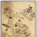 우리 미술관 옛그림 - 김홍도의 <벼타작>