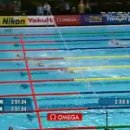 9회 FINA 세계 쇼트 코스 수영 선수권 대회, 여자 혼계영 400m 세계 신기록 수립 영상(2008.04.09) 이미지