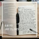 창촌중학교 | 주간 일기(7.17.~8.6.)