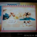 삼둥이 대한민국만세 달력 이미지