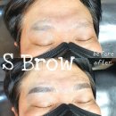 수원 용인 남자눈썹문신 sbrow 리얼후기 전후사진 안내!