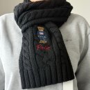 곰돌이pc | 폴로 랄프로렌 곰돌이 꽈배기 목도리 머플러 내돈내산 후기