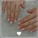 주아트 스튜디오 | 가정동 네일샵 네일스튜디오 수 반짝반짝 러블리한 네일아트 받고 온 후기